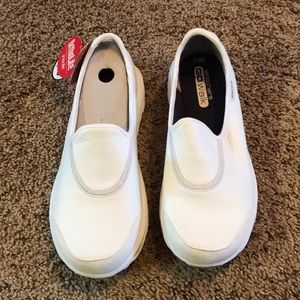 White sketcher sneakers with box!